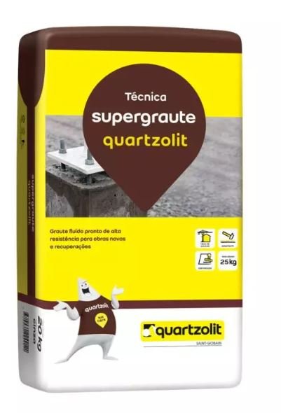 ARGAMASSA QUARTZOLIT SUPER GRAUTE 25KG