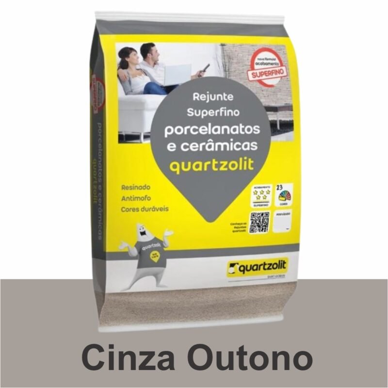 REJUNTE PORCELANATO CINZA OUTONO 5 KG