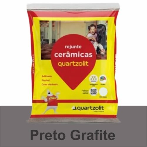 REJUNTE FLEX PRETO GRAFITE SC 1KG FD 15KG