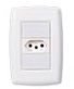 TOMADA SIMPLES EMB 20A VIENA  2P+T C/PL 7040 C/15