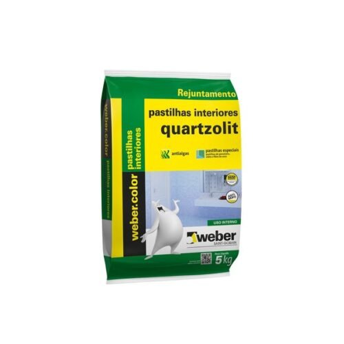 002491 ARGAMASSA QUARTZOLIT PASTILHAS INT BRANCA 30KG