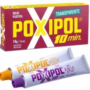 003172 ADESIVO EPOXI LIQ 10MIN TRANS 16G/14ML- POXIPOL(6)