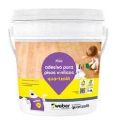 003665 ADESIVO P/ PISOS VINILICO BCO QUARTZOLIT GL 4 KG