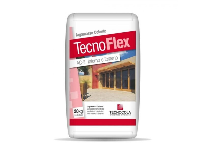 ARGAMASSA TECNOCOLA TECNOFLEX ACII CINZA 20KG