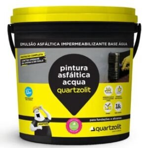 004817 PINTURA ASFALTICA ACQUA (ANCHORTOL) BALDE 18 LTS