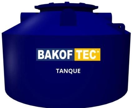 CAIXA TANQUE POL. 1.000LT C/TP ROSCA CLICK BAKOF