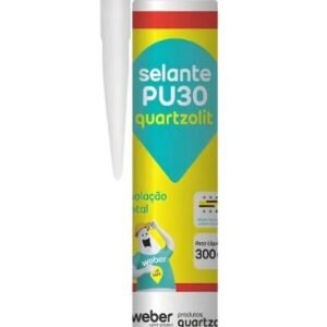 005496 SELANTE PU30 BRANCO 346ML QUARTZOLIT (12)