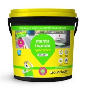 005551 MANTA LIQUIDA BRANCA GALÃO 4,5 KG QUARTZOLIT