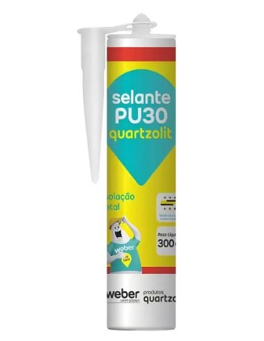 SELANTE PU30 PRETO 346ML QUARTZOLIT (12)