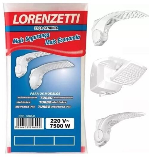 005761 RESIS 3060-C 220V7500W DUO SHOWER/ FUT 7589106
