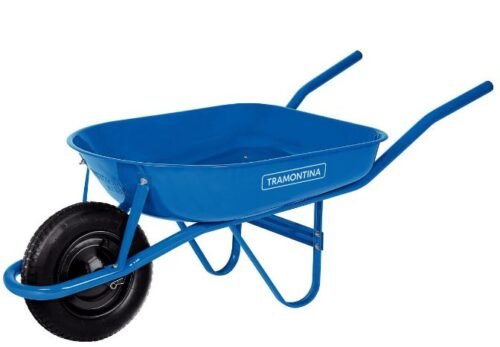 CARRINHO DE MAO METALICO COMPLETO AZUL TRAMONTINA