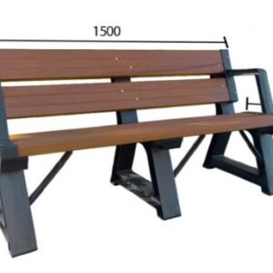BANCO JARDIM 1,50 MTS IPE MADEIRA PLAST IN BRASIL