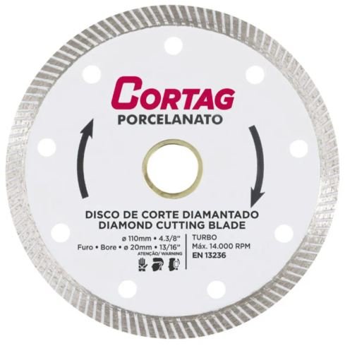 DISCO DIAMANTADO PORCELANATO CORTAG 60863 (10)