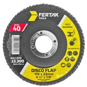 DISCO FLAP 4-1/2"  115MM GR 40 FERTAK 2817