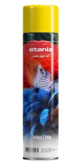 007270 TINTA SPRAY ETANIZ AMARELO 210G/400ML (6)