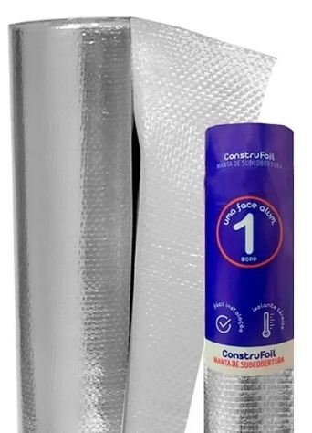 MANTA TERMICA 1 FACE V12 25 MTS CONSTRUFOIL
