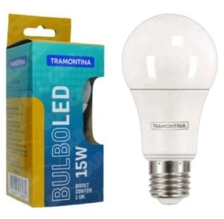 LAMPADA LED BULBO 15W 6500K TRAMONTINA (100)