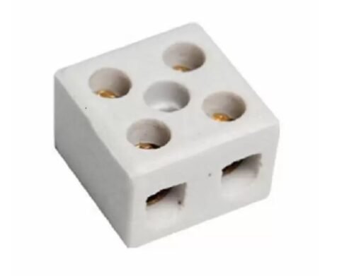 007844 CONECTOR PORCEL BIPOLAR 10MM 10A 250V FERTAK 8202