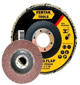 DISCO FLAP CON 4-1/2" - 115MM - GR#100 FERTAK 2835