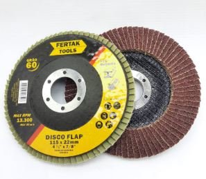 DISCO FLAP 4-1/2" - 115MM - GR# 60 FERTAK 2818