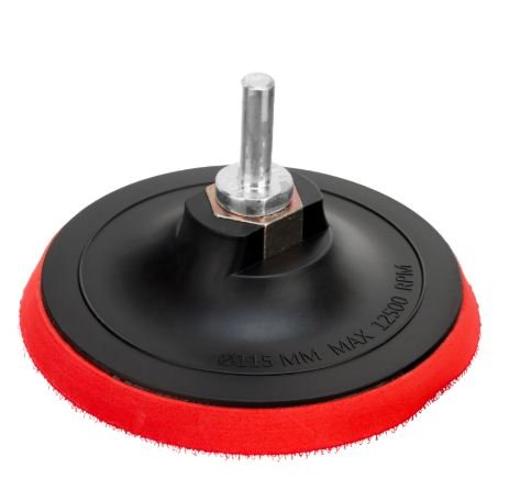 SUPORTE DE BOINA C/VELCRO P/FUR 115 MM MTX 762189