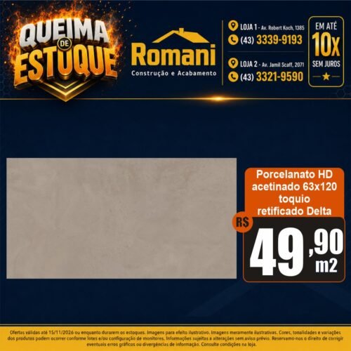 008178 PORC DELTA RT TOQUIO ACET 63X120 CX 2,25*