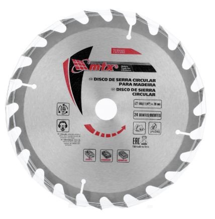 DISCO CIRCULAR WIDEA 185 7.1/4 x 20MM MTX 7322355