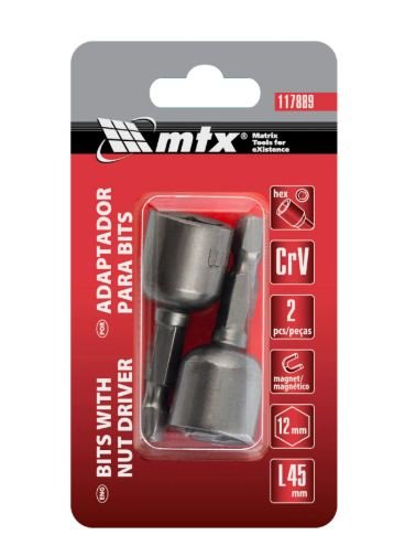 SOQUETE MAGNET P/PARAFUSADE 12MM L45MM MTX 117889