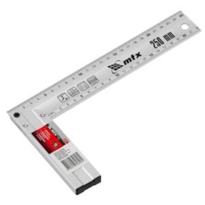 008375 ESQUADRO 10 POL.250 MM ALUMINIO FUNDIDO MTX 324719