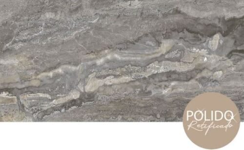 PISO FORMIGRES AGATA GRIS POLIDO 60X120 CX 2,16*
