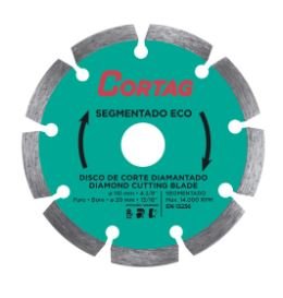 008500 DISCO DIAMANTADO SEGMENTADO ECO 110 mm CORTAG
