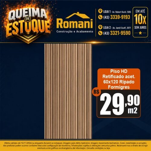 008595 PISO GRAN RIPADO MR 60X120 FORMIGRES (2.16)*