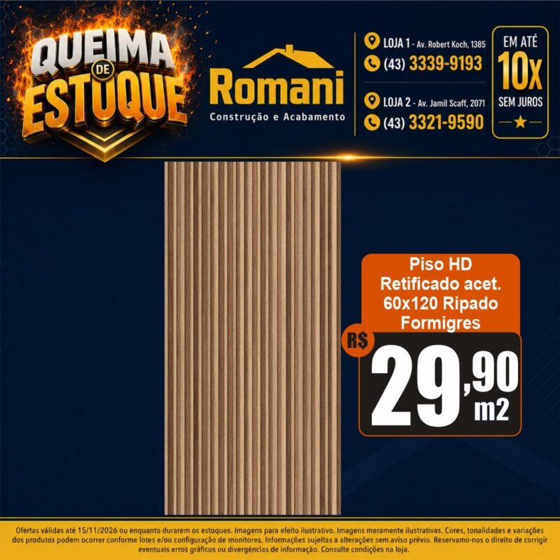 PISO GRAN RIPADO MR 60X120 FORMIGRES (2.16)*