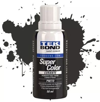 CORANTE LIQUIDO TEKBOND PRETO 50ML