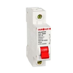 DISJUNTOR UNIP 1X32A (C) OUROLUX - 26050