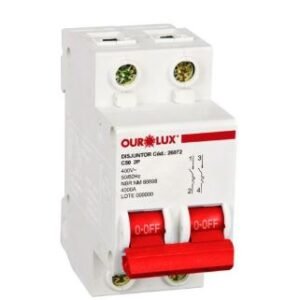 008635 DISJUNTOR BIP 2X50A (C) OUROLUX - 26072