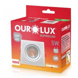 008677 SUPERLED SPOT QUAD. 5W 6400K BR OUROLUX 05602