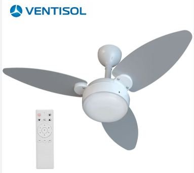 VENTILADOR TETO ELLUZ BR/CZ INVERTER BIV VENTISOL