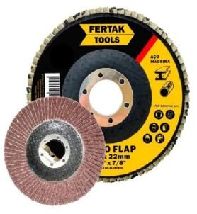 DISCO FLAP CON4-1/2" - 115MM - GR# 60 FERTAK 2831