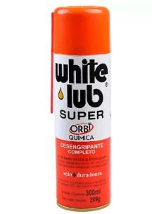 008907 WHITE LUB DESINGRIPANTE AEROS 300ML 180G ORBI (12)