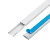 CANALETA BRANCA C/FITA ADES 20X10X2000MM FAME (30)