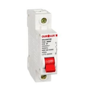 008988 DISJUNTOR UNIP 1X16A (C) OUROLUX 26047