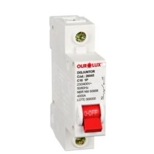 DISJUNTOR UNIP 1X50A (C) OUROLUX - 26052