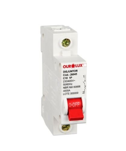 DISJUNTOR UNIP 1X50A (C) OUROLUX - 26052