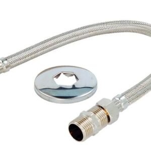 009014 ENGATE FLEXIVEL INOX TRANC. 40CM - ULTRA METAIS /F