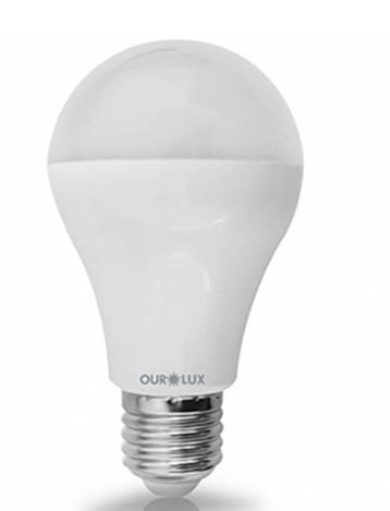 LAMPADA OURO 12W BIV 6500K OUROLUX 20041 (100)
