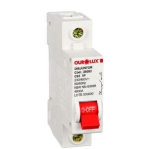 DISJUNTOR UNIP 1X63A (C) OUROLUX - 26053