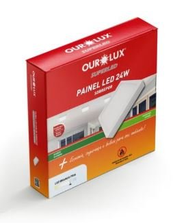 PAINEL LED SOBREPOR 24W BIV 6500K QUADR 02910 (20)