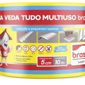 009150 FITA MULTIUSO VEDA TUDO ALUM 5 CM BRASILIT