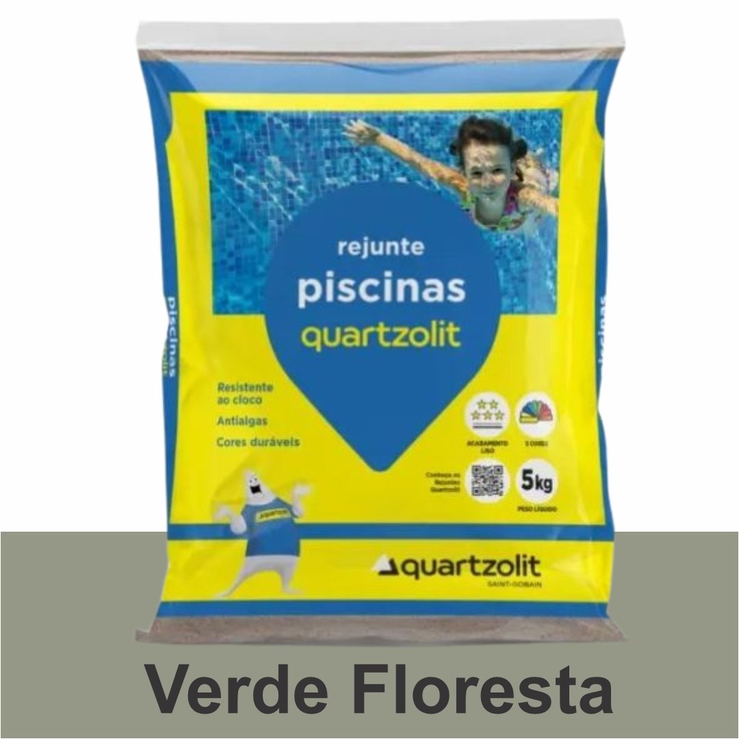 REJUNTE PISCINA VERDE FLORESTA QUARTZOLIT 5 KG